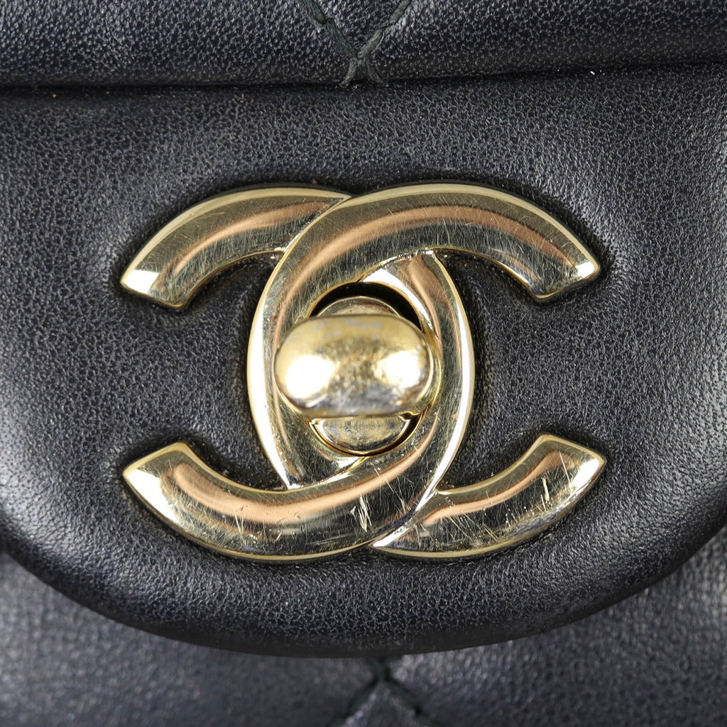 Chanel Classic Flap Mini Rectangular Bag | Black GHW