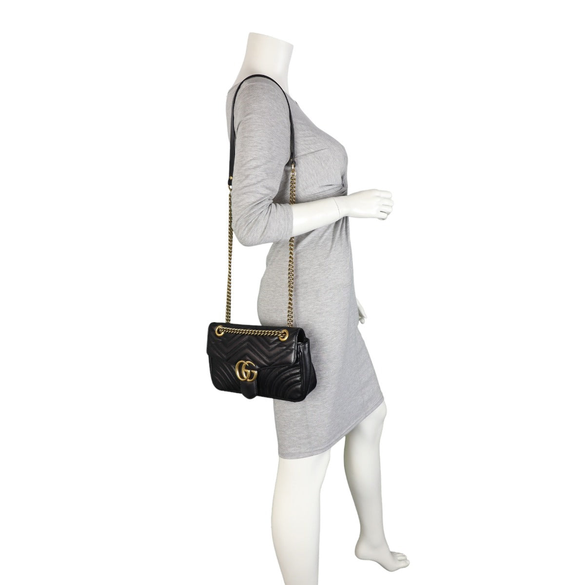 Gucci GG Marmont Matelasse Small Shoulder Bag