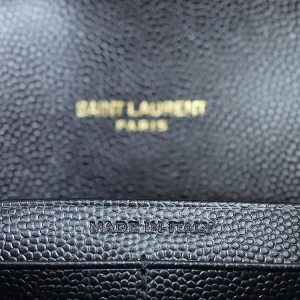 Saint Laurent Monogram Mix Matelasse Envelope Wallet on Chain
