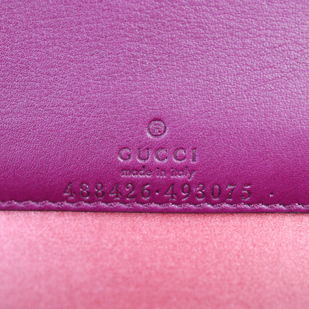 Gucci GG Marmont Velvet Super Mini Shoulder Bag