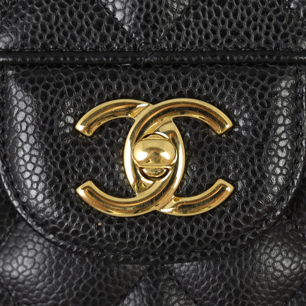 Chanel Classic Double Flap Jumbo | Black GHW
