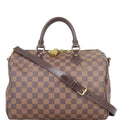 Louis Vuitton Speedy 30 Bandouliere Damier Ebene