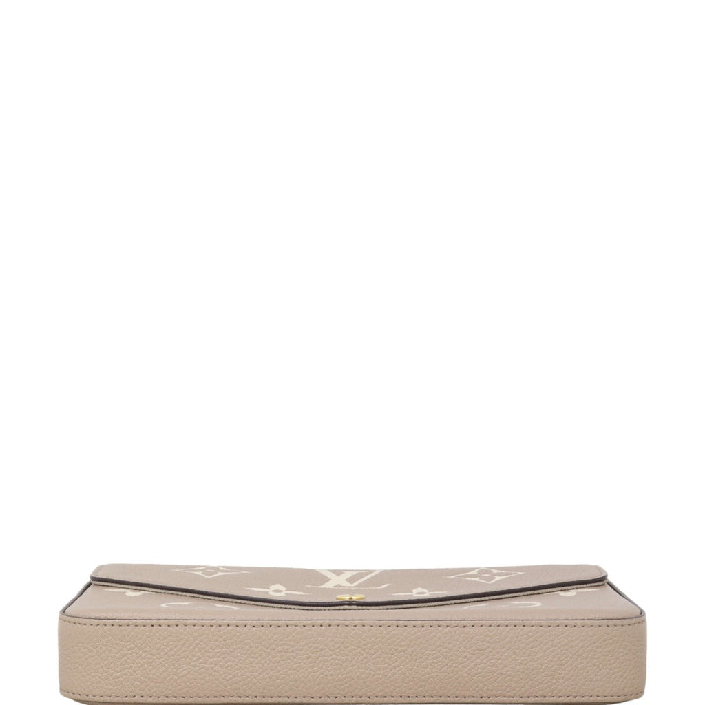 Louis Vuitton Pochette Felicie Monogram Empreinte Giant Bicolour