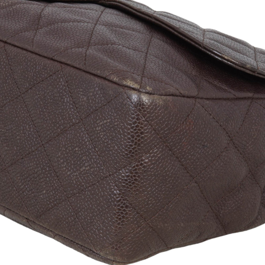 Chanel Classic Single Flap Jumbo Caviar