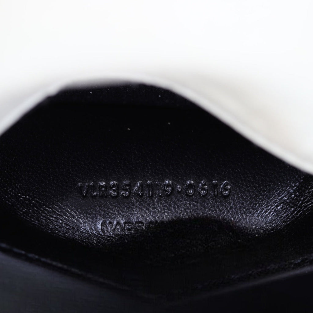 Saint Laurent Kate Tassel Medium Chain Bag Croc-Embossed