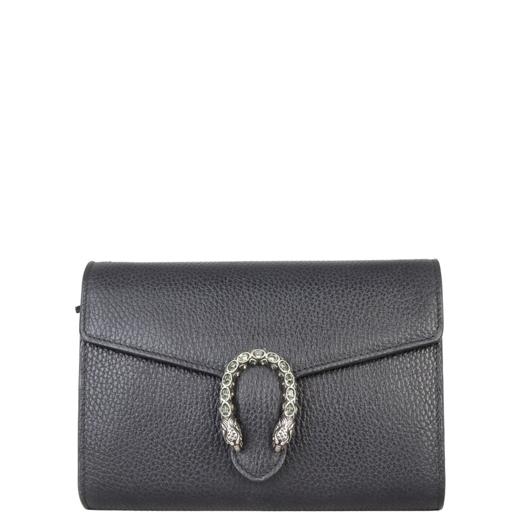 Gucci Dionysus Mini Leather Chain Wallet
