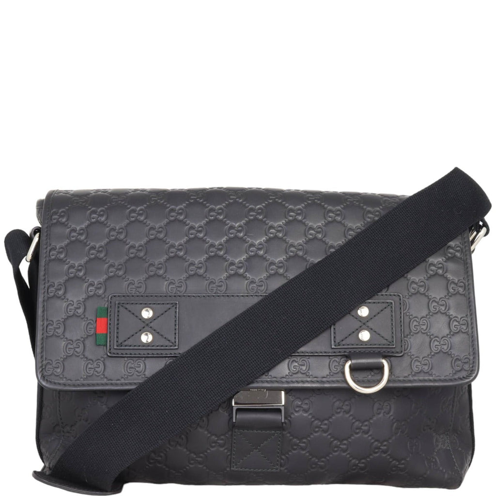 Gucci Guccissima Messenger Bag