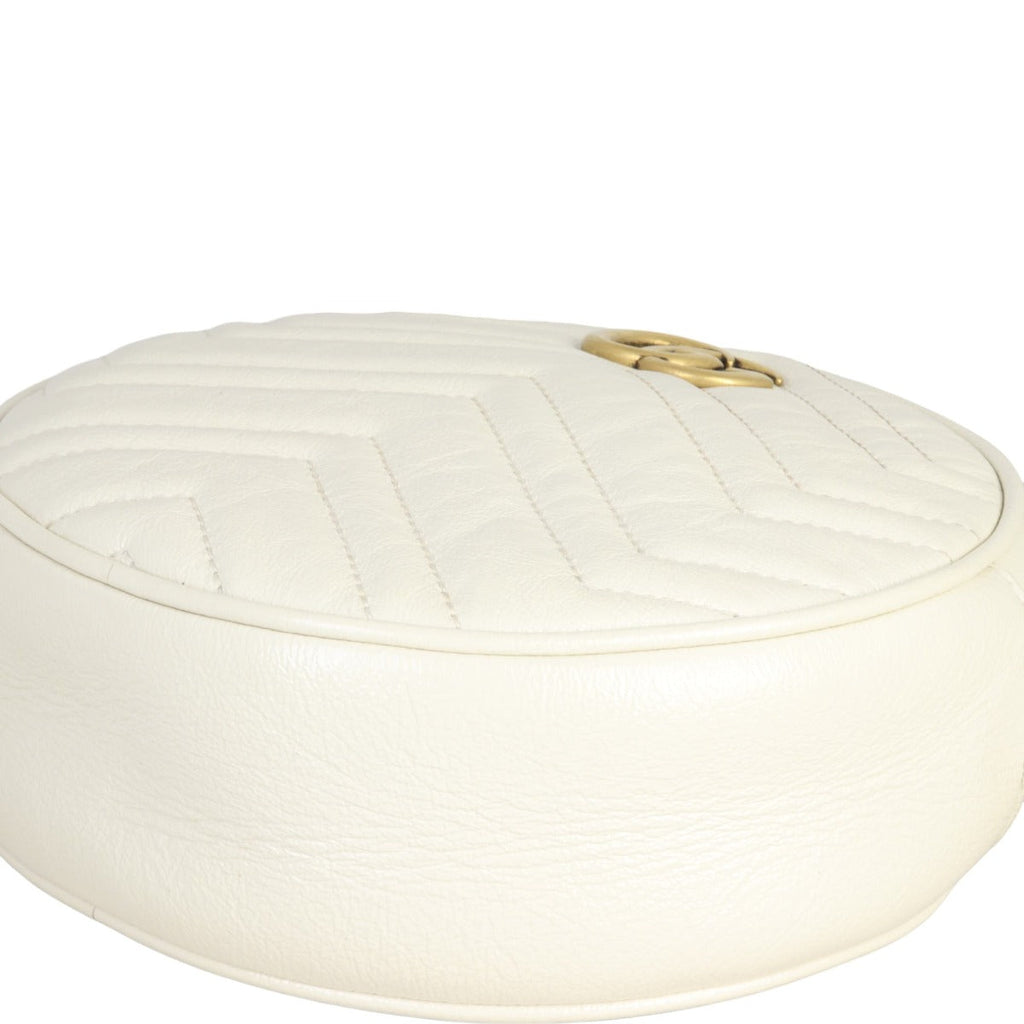 Gucci GG Marmont Round Chain Shoulder Bag