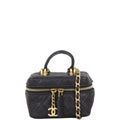 Chanel Top Handle Vanity Case Chain Bag Mini