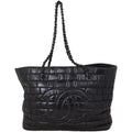 Chanel Chocolate Bar Chain Vinyl Tote