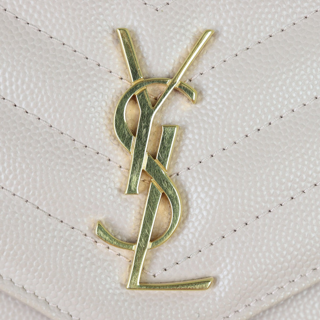 Saint Laurent Cassandre Envelope Chain Wallet