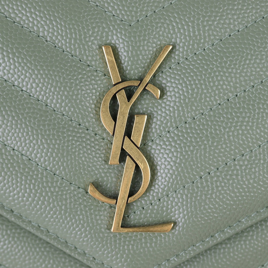 Saint Laurent Cassandre Envelope Chain Wallet