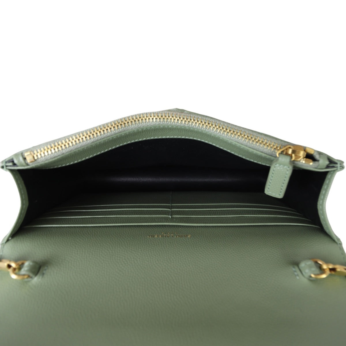 Saint Laurent Cassandre Envelope Chain Wallet