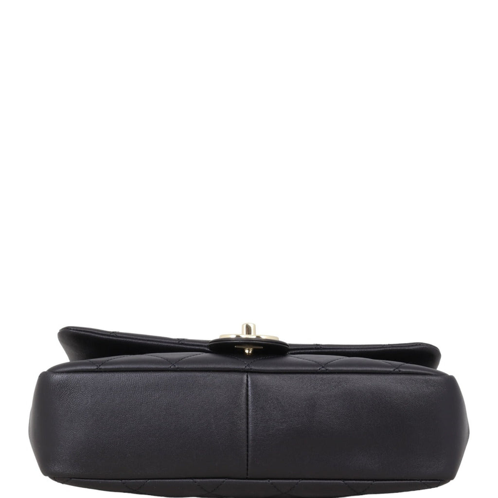 Chanel Elegant Plexi Double Chain Flap Bag
