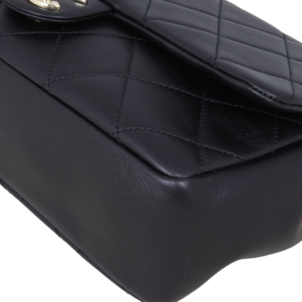 Chanel Elegant Plexi Double Chain Flap Bag