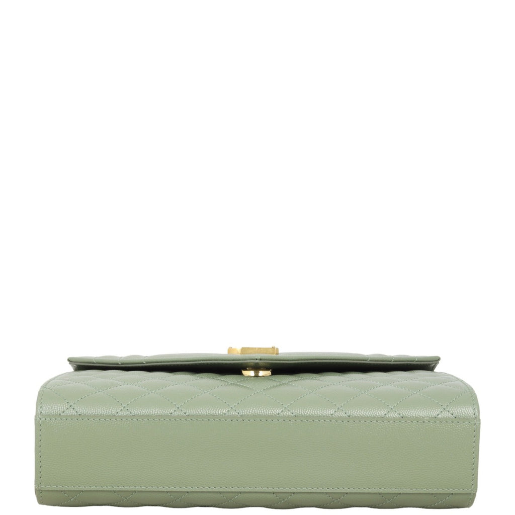 Saint Laurent Monogram Mix Matelasse Envelope Chain Bag Medium