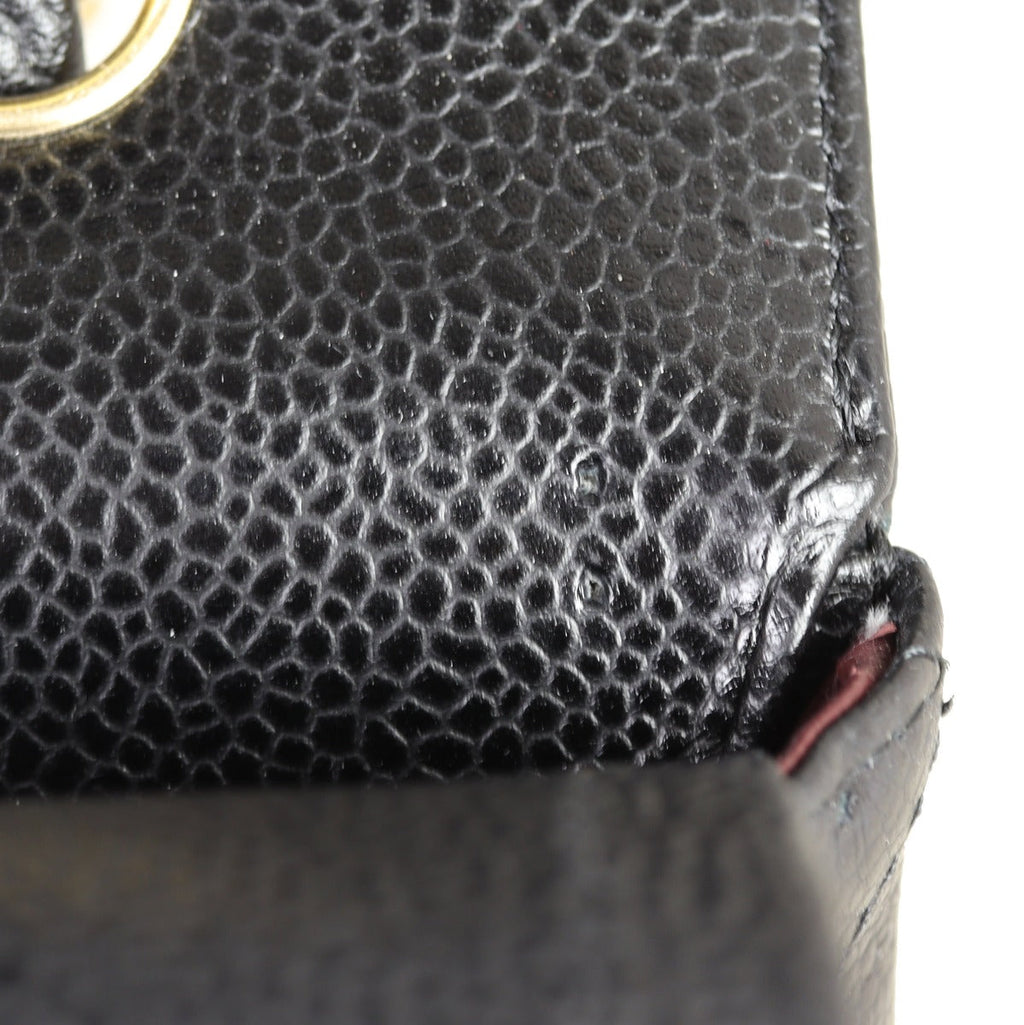 Chanel Classic Double Flap Maxi | Black Gold Hardware