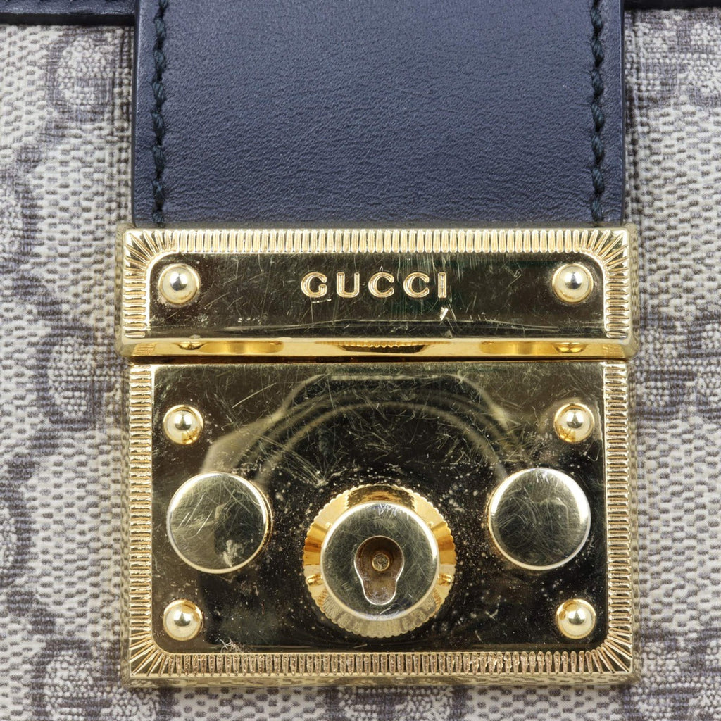 Gucci GG Supreme Small Padlock Tote