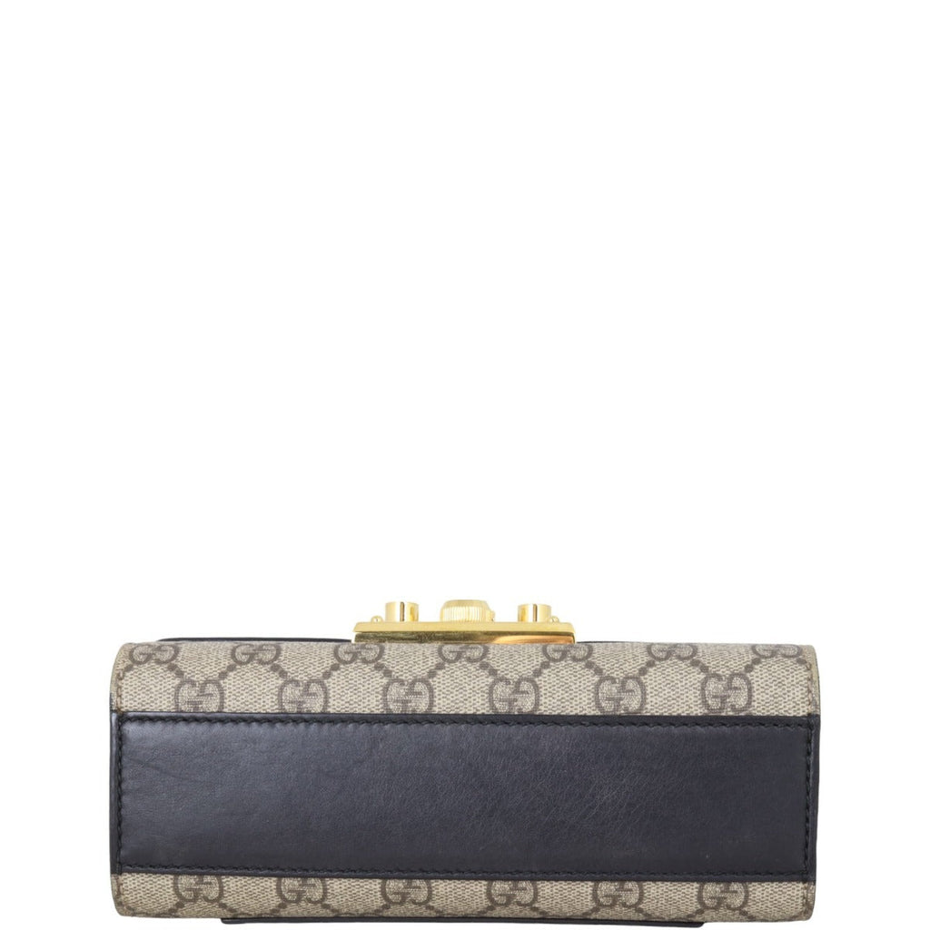 Gucci GG Supreme Padlock Small Shoulder Bag