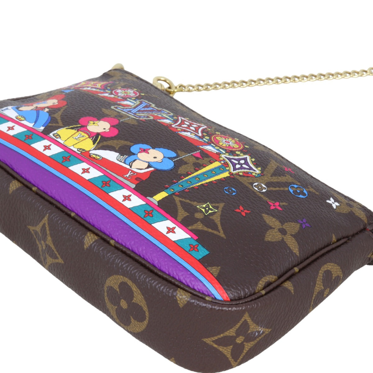 Louis Vuitton Mini Pochette Accessoires Monogram Vivienne Christmas 2020
