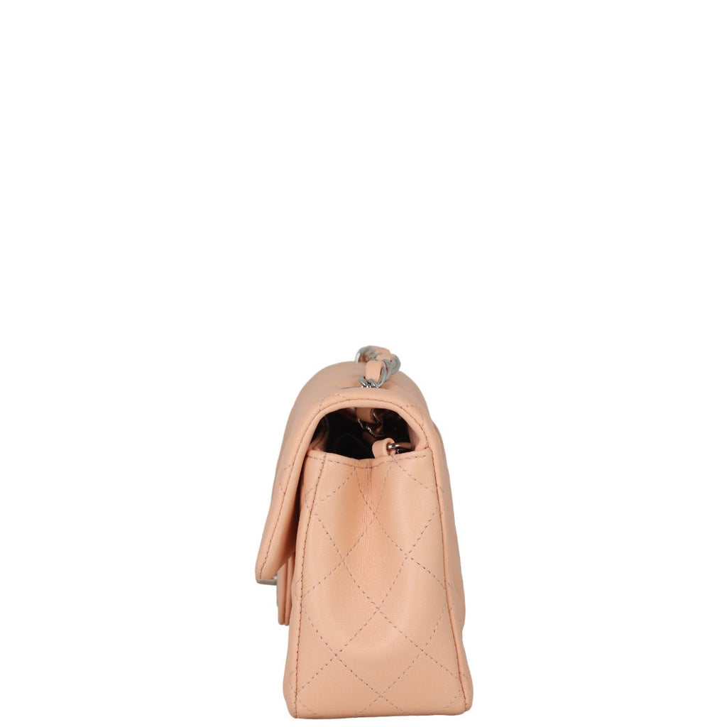Chanel Classic Flap Mini Rectangular Bag | Peach