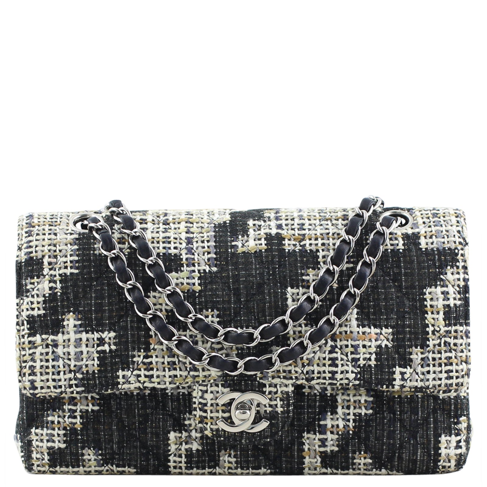 Chanel Classic Double Flap Medium Tweed