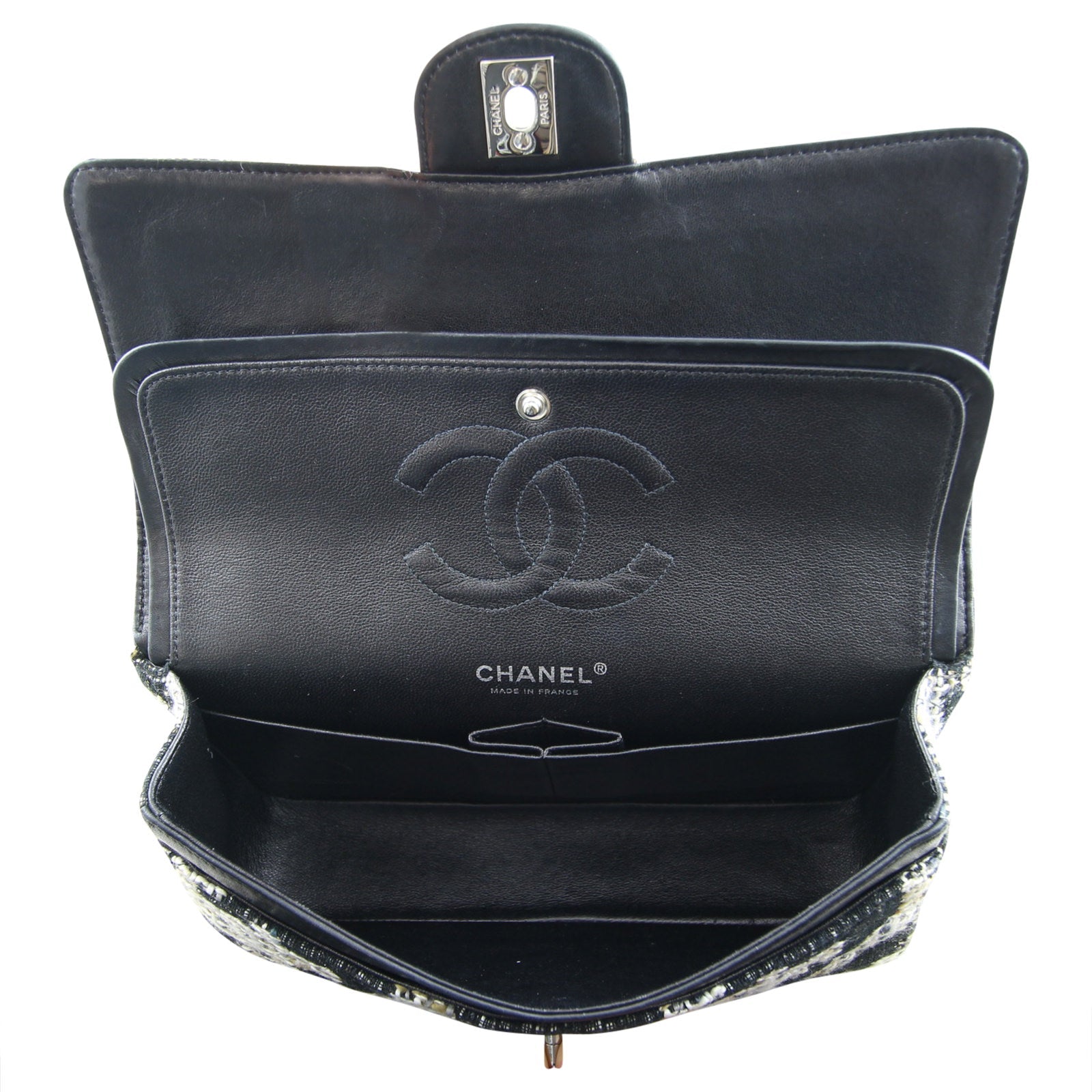 Chanel Classic Double Flap Medium Tweed