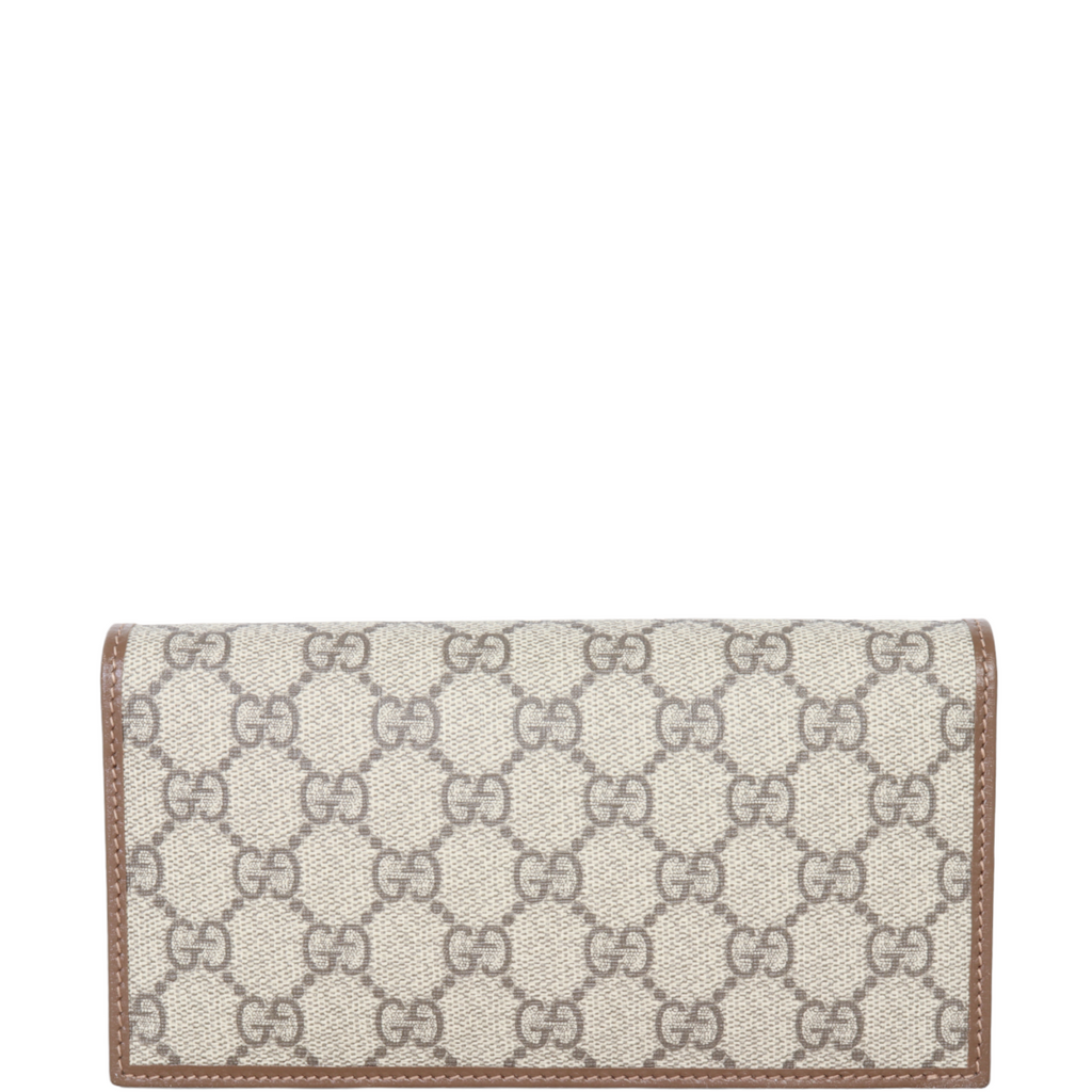 Gucci GG Supreme Horsebit 1955 Chain Wallet
