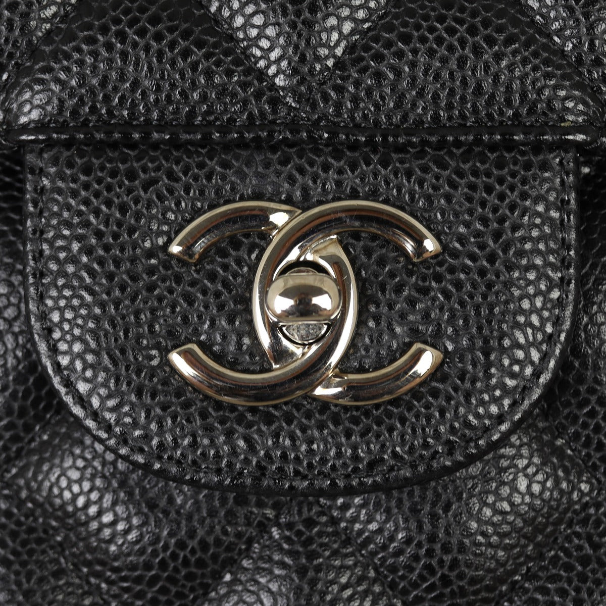 Chanel Classic Double Flap Jumbo | Black Caviar