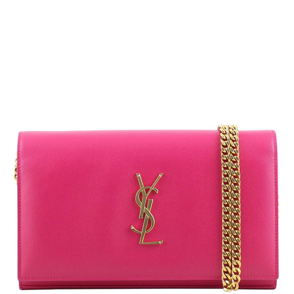 Saint Laurent Monogram Wallet on Chain
