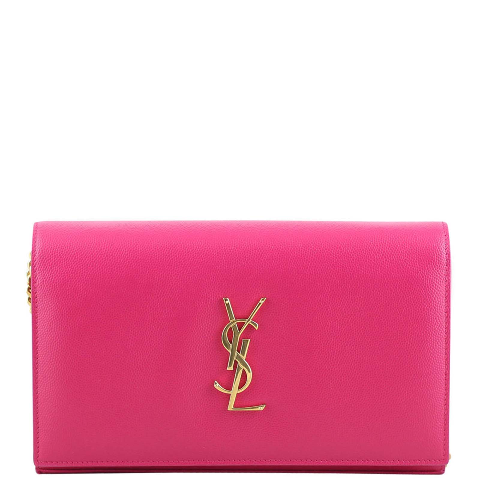 Saint Laurent Monogram Wallet on Chain