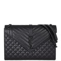 Saint Laurent Monogram Mix Matelasse Envelope Chain Bag Large
