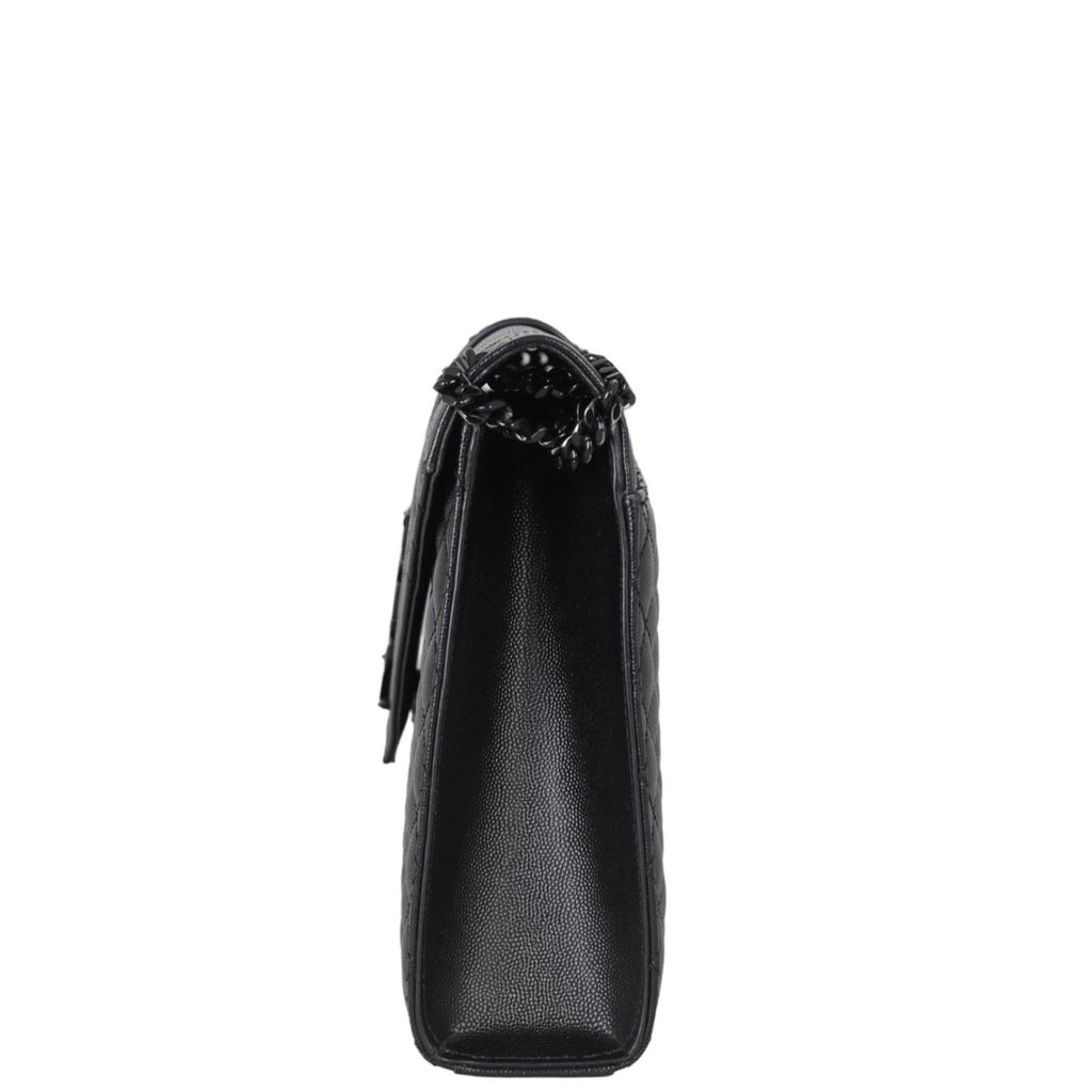 Saint Laurent Monogram Mix Matelasse Envelope Chain Bag Large
