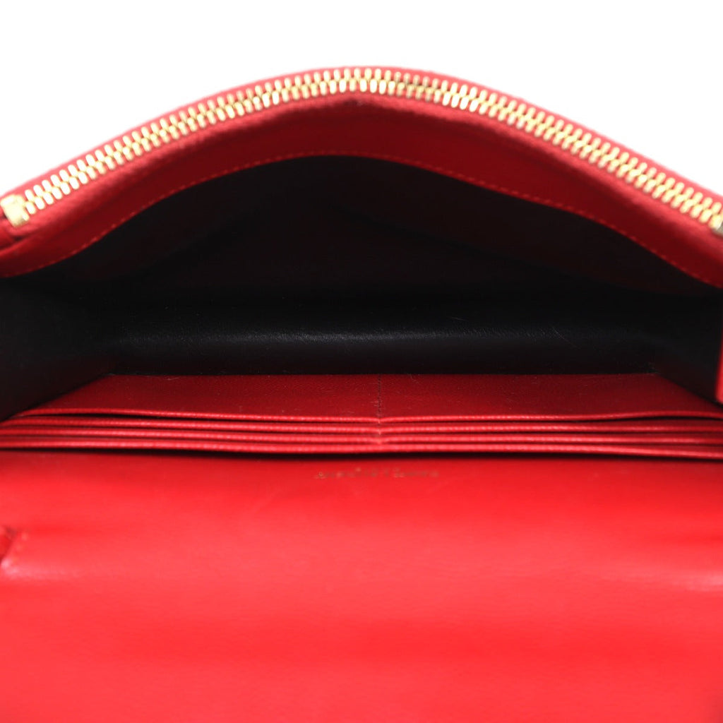 Saint Laurent Cassandre Envelope Chain Wallet