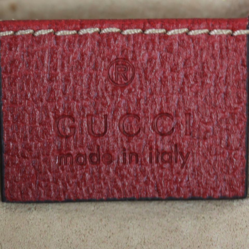 Gucci GG Supreme Ophidia Flora Mini Shoulder Bag