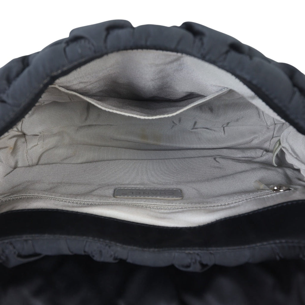 Chanel Bubble Quilt Nylon Flap Bag