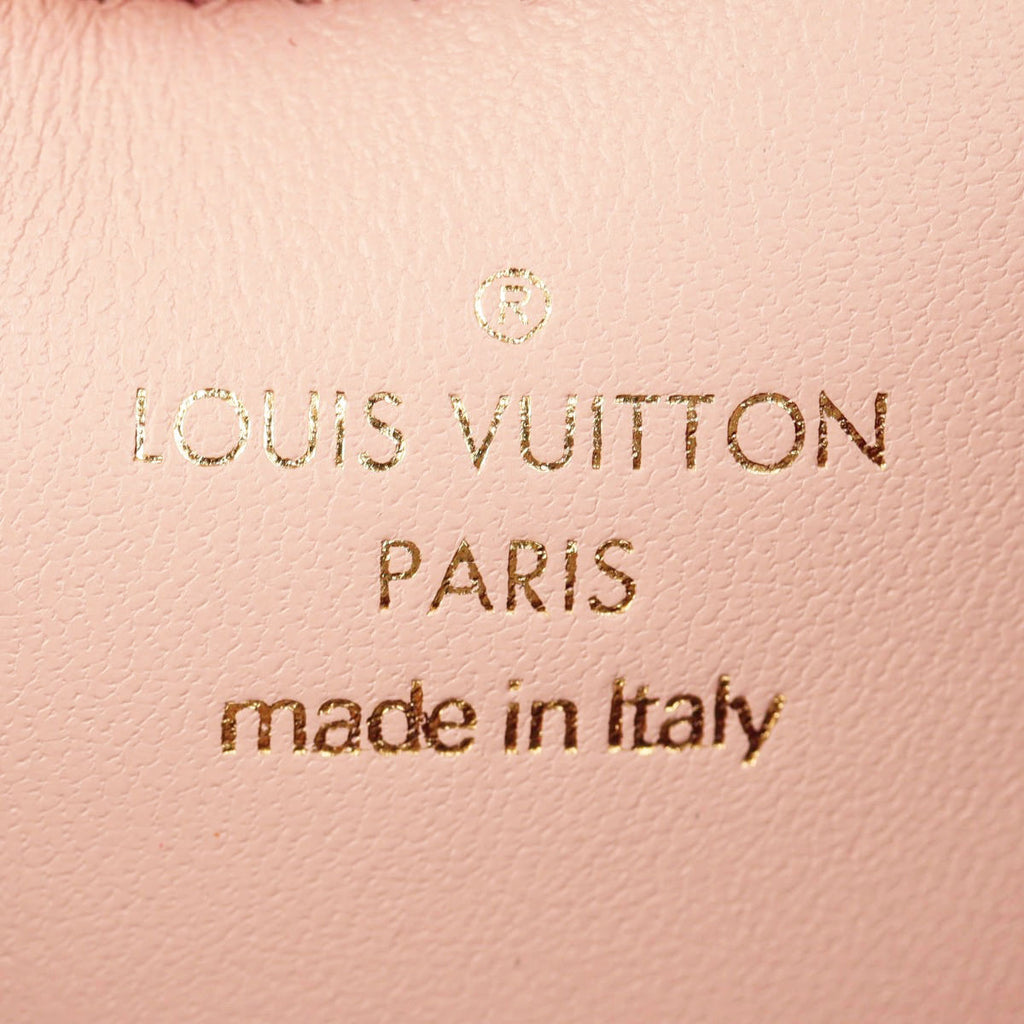 Louis Vuitton Pochette Coussin Monogram Embossed Lambskin