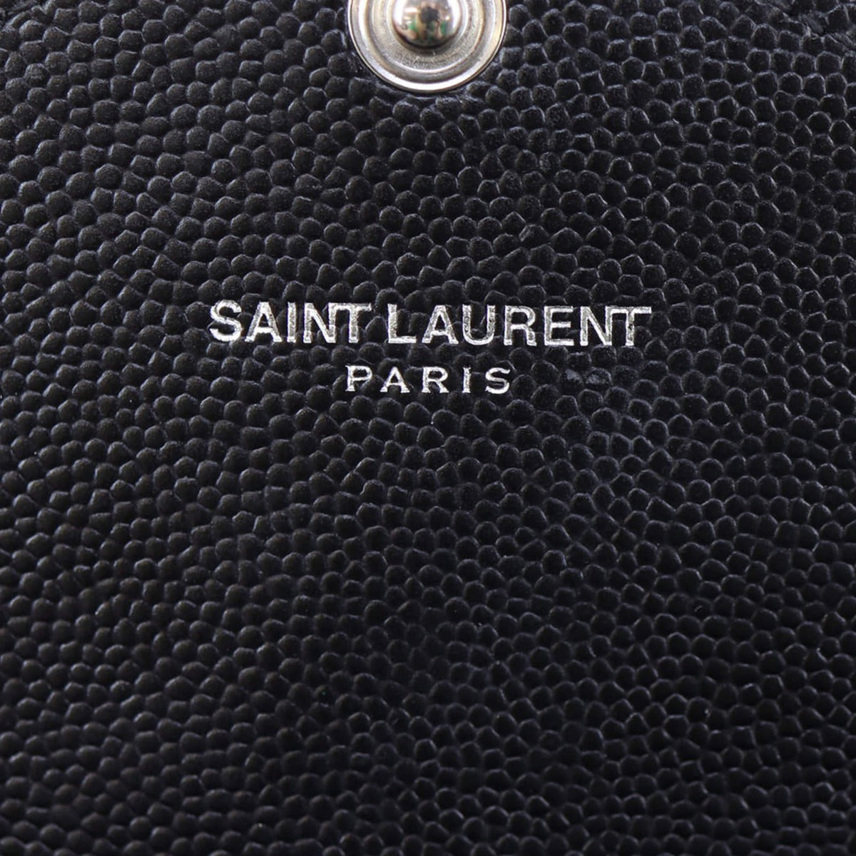 Saint Laurent Monogram Envelope Wallet with Short Chain