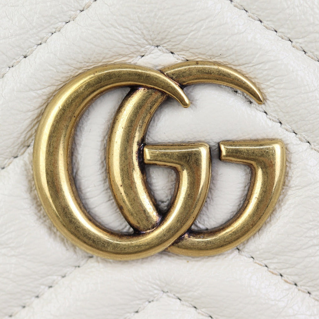 Gucci GG Marmont Round Chain Shoulder Bag