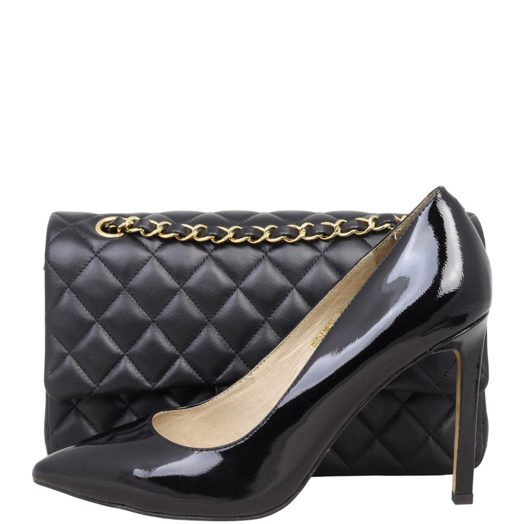 Chanel Classic Double Flap Medium | Black Lambskin Gold Hardware