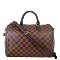 Louis Vuitton Speedy 30 Bandouliere Damier Ebene