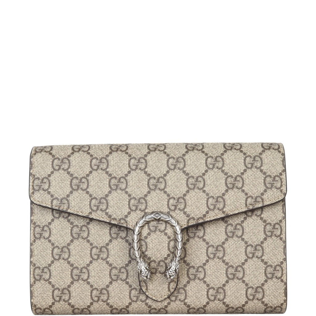 Gucci Dionysus GG Supreme Chain Wallet