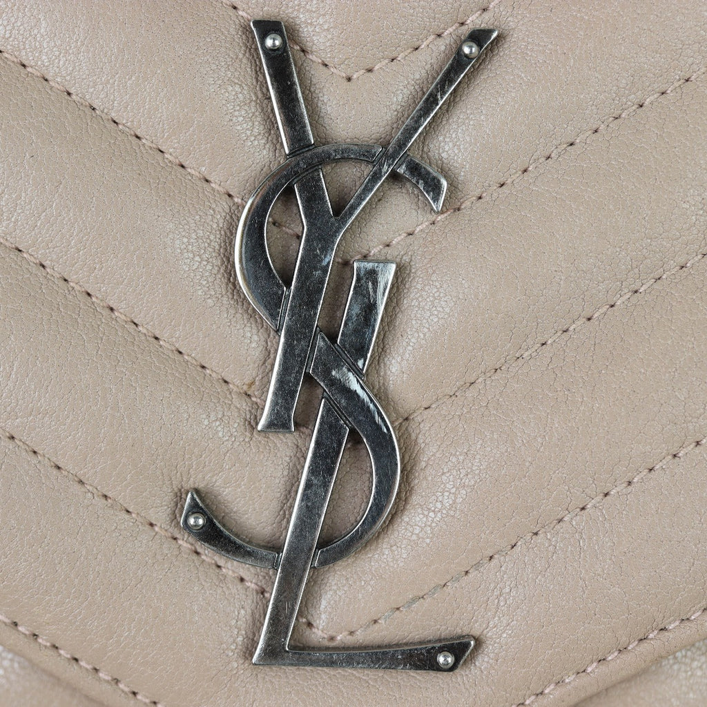 Saint Laurent Monogram Mix Matelasse Envelope Wallet on Chain