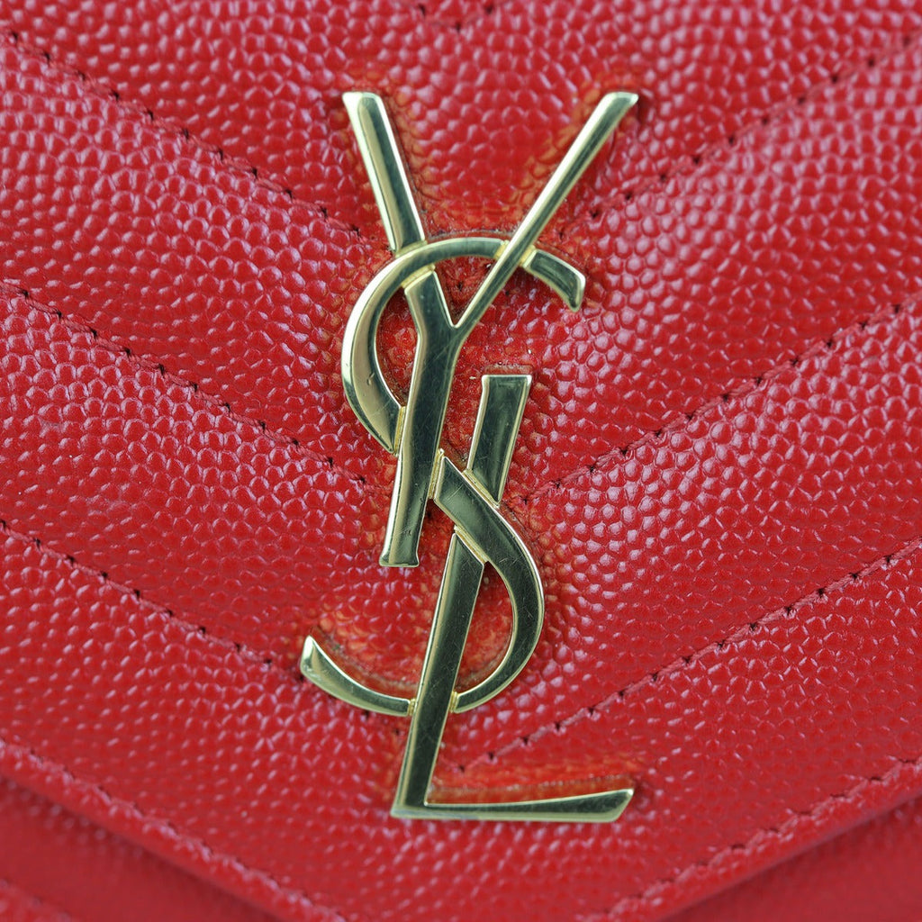 Saint Laurent Envelope Chain Wallet