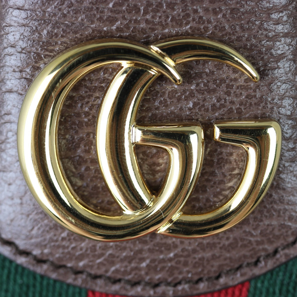 Gucci Ophidia GG Supreme Mini Crescent Shoulder Bag