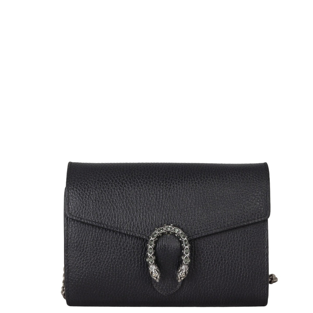 Gucci Dionysus Mini Leather Chain Wallet