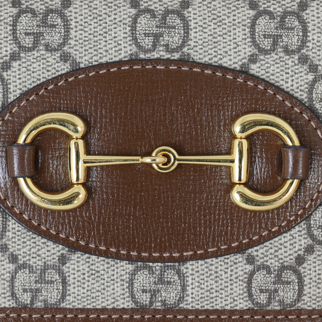 Gucci GG Supreme Horsebit 1955 Chain Wallet