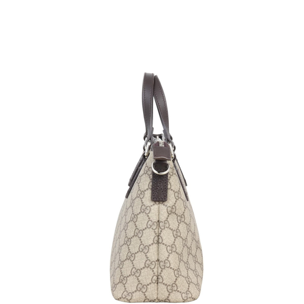 Gucci GG Supreme Small Zipped Tote