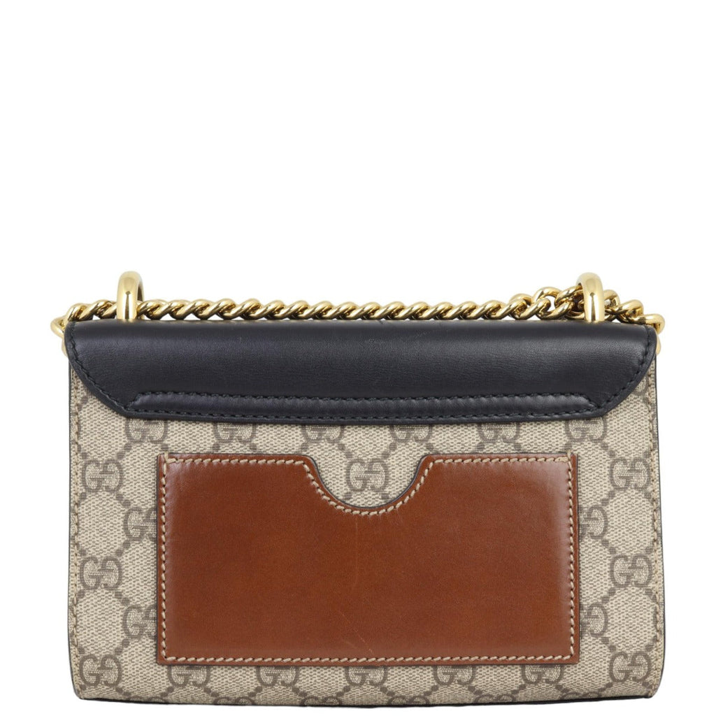 Gucci GG Supreme Padlock Small Shoulder Bag