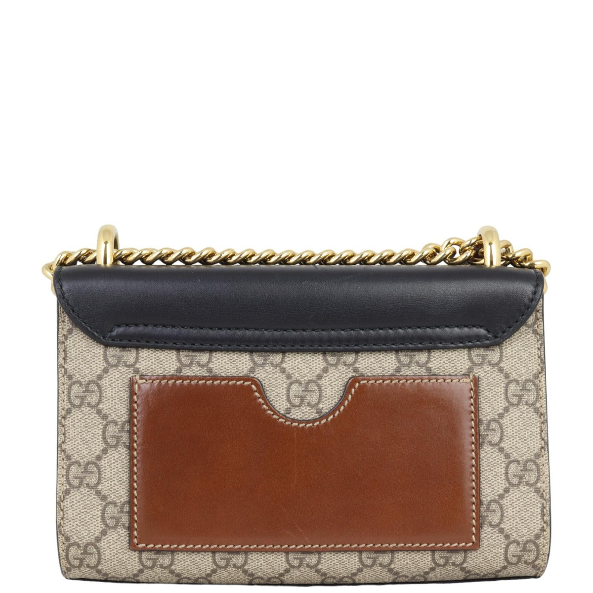 Gucci GG Supreme Padlock Small Shoulder Bag